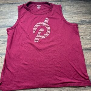 Peloton Burgundy Cotton Blend Shirt XL